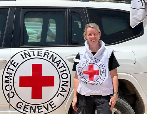 ‘The war is on top of you’: Red Cross nurse Ruth Jebb on caring for the injured in Gaza