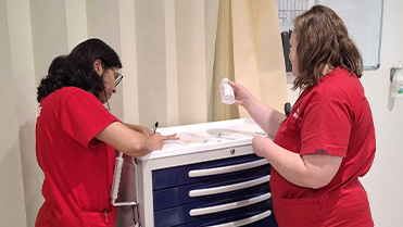 Rapid response nursing model of care supports early intervention for at-risk patients