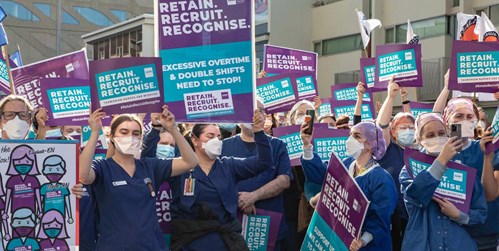 Safe workloads would help fix Australia’s nurse shortage, union says